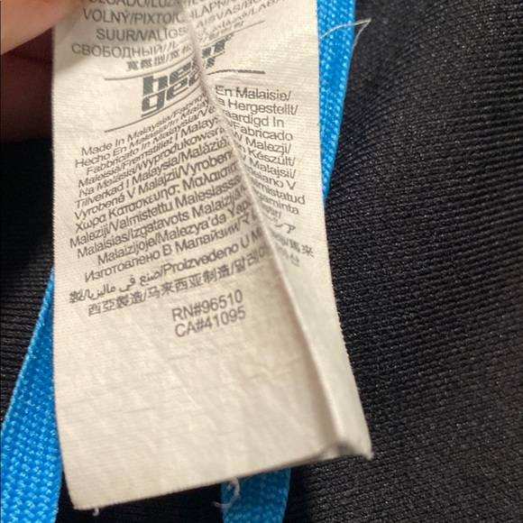 Under Armour Black & Blue Athletic Shorts Size L - Picture 6 of 6